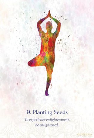 Yoga Wisdom Oracle Cards: A Daily Practice for Wellness, Wisdom and Awakening - 40 full-colour cards + 64-page guidebook set - Anthony Salerno [KSIĄŻKA]