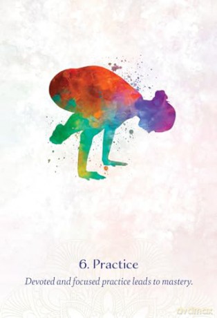 Yoga Wisdom Oracle Cards: A Daily Practice for Wellness, Wisdom and Awakening - 40 full-colour cards + 64-page guidebook set - Anthony Salerno [KSIĄŻKA]