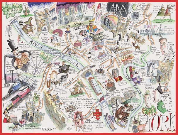 York - Tim Bulmer 1000 Piece Jigsaw Puzzle [PUZZLE]