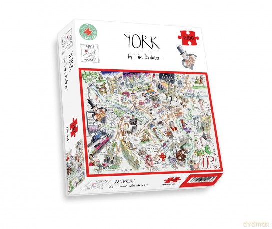 York - Tim Bulmer 1000 Piece Jigsaw Puzzle [PUZZLE]