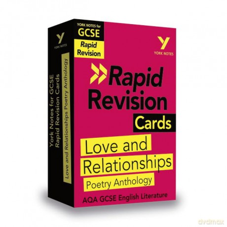 York Notes for AQA GCSE (9-1) Rapid Revision Cards: Love and Relationships AQA Poetry Anthology: - catch up, revise and be ready for 2022 and 2023 assessments and exams - Lucy Toop [KSIĄŻKA]