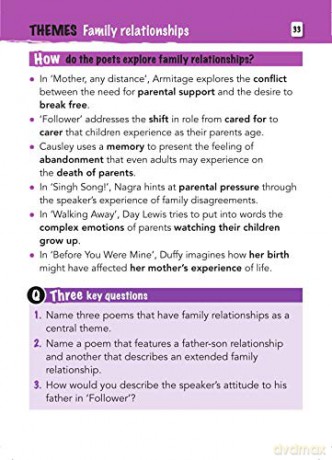 York Notes for AQA GCSE (9-1) Rapid Revision Cards: Love and Relationships AQA Poetry Anthology: - catch up, revise and be ready for 2022 and 2023 assessments and exams - Lucy Toop [KSIĄŻKA]