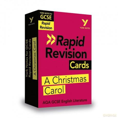 York Notes for AQA GCSE (9-1) Rapid Revision: A Christmas Carol - Refresh, Revise and Catch up!: - catch up, revise and be ready for 2022 and 2023 assessments and exams - Ms Lyn Lockwood [KSIĄŻKA]