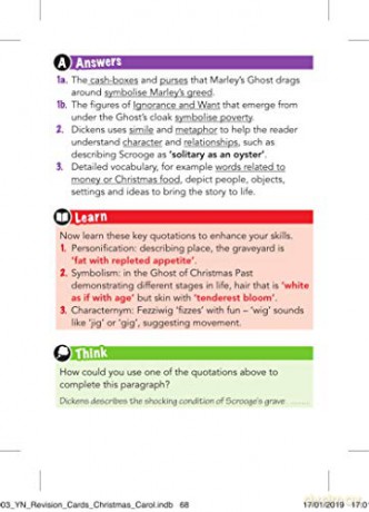 York Notes for AQA GCSE (9-1) Rapid Revision: A Christmas Carol - Refresh, Revise and Catch up!: - catch up, revise and be ready for 2022 and 2023 assessments and exams - Ms Lyn Lockwood [KSIĄŻKA]