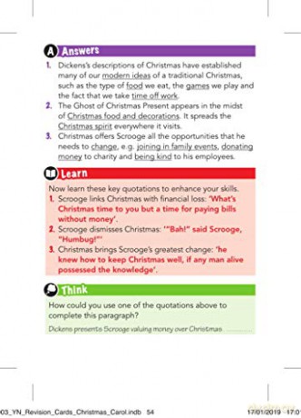 York Notes for AQA GCSE (9-1) Rapid Revision: A Christmas Carol - Refresh, Revise and Catch up!: - catch up, revise and be ready for 2022 and 2023 assessments and exams - Ms Lyn Lockwood [KSIĄŻKA]