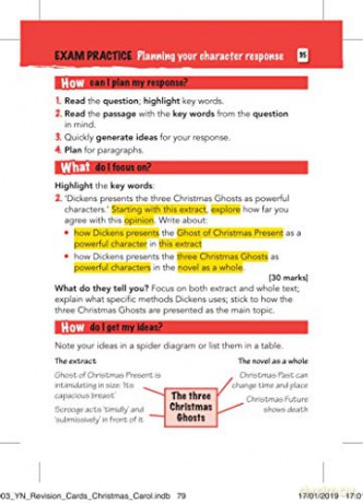 York Notes for AQA GCSE (9-1) Rapid Revision: A Christmas Carol - Refresh, Revise and Catch up!: - catch up, revise and be ready for 2022 and 2023 assessments and exams - Ms Lyn Lockwood [KSIĄŻKA]