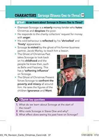 York Notes for AQA GCSE (9-1) Rapid Revision: A Christmas Carol - Refresh, Revise and Catch up!: - catch up, revise and be ready for 2022 and 2023 assessments and exams - Ms Lyn Lockwood [KSIĄŻKA]