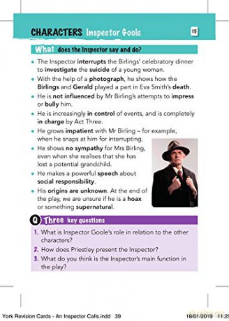 York Notes for AQA GCSE (9-1) Rapid Revision: An Inspector Calls Cards - Refresh, Revise and Catch up!: - catch up, revise and be ready for 2022 and 2023 assessments and exams - Peter Morrisson [KSIĄŻKA]