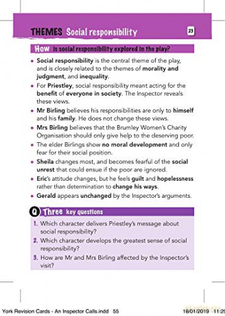 York Notes for AQA GCSE (9-1) Rapid Revision: An Inspector Calls Cards - Refresh, Revise and Catch up!: - catch up, revise and be ready for 2022 and 2023 assessments and exams - Peter Morrisson [KSIĄŻKA]