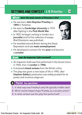 York Notes for AQA GCSE (9-1) Rapid Revision: An Inspector Calls Cards - Refresh, Revise and Catch up!: - catch up, revise and be ready for 2022 and 2023 assessments and exams - Peter Morrisson [KSIĄŻKA]