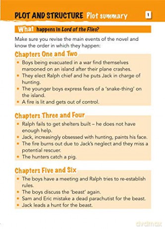 York Notes for AQA GCSE (9-1) Rapid Revision: Lord of The Flies - Refresh, Revise and Catch up!: - catch up, revise and be ready for 2022 and 2023 assessments and exams - Ms Beth Kemp [KSIĄŻKA]