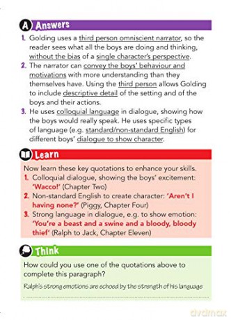 York Notes for AQA GCSE (9-1) Rapid Revision: Lord of The Flies - Refresh, Revise and Catch up!: - catch up, revise and be ready for 2022 and 2023 assessments and exams - Ms Beth Kemp [KSIĄŻKA]