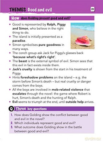 York Notes for AQA GCSE (9-1) Rapid Revision: Lord of The Flies - Refresh, Revise and Catch up!: - catch up, revise and be ready for 2022 and 2023 assessments and exams - Ms Beth Kemp [KSIĄŻKA]