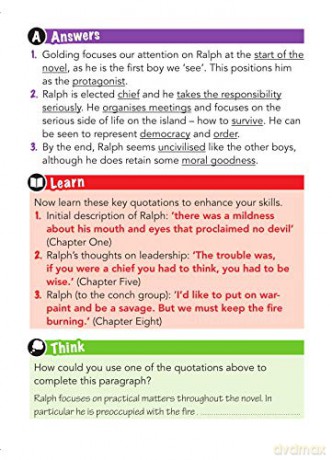 York Notes for AQA GCSE (9-1) Rapid Revision: Lord of The Flies - Refresh, Revise and Catch up!: - catch up, revise and be ready for 2022 and 2023 assessments and exams - Ms Beth Kemp [KSIĄŻKA]