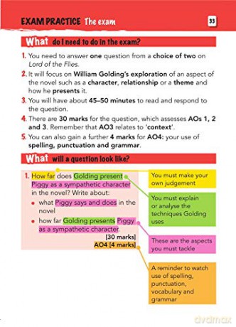 York Notes for AQA GCSE (9-1) Rapid Revision: Lord of The Flies - Refresh, Revise and Catch up!: - catch up, revise and be ready for 2022 and 2023 assessments and exams - Ms Beth Kemp [KSIĄŻKA]
