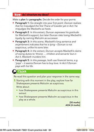 York Notes for AQA GCSE (9-1) Rapid Revision: Macbeth Cards - Refresh, Revise and Catch up!: - catch up, revise and be ready for 2022 and 2023 assessments and exams - Ms Susannah White [KSIĄŻKA]