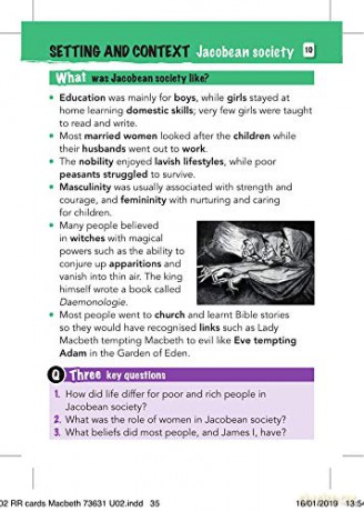 York Notes for AQA GCSE (9-1) Rapid Revision: Macbeth Cards - Refresh, Revise and Catch up!: - catch up, revise and be ready for 2022 and 2023 assessments and exams - Ms Susannah White [KSIĄŻKA]