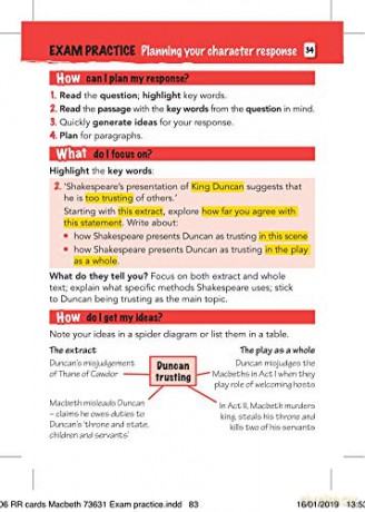York Notes for AQA GCSE (9-1) Rapid Revision: Macbeth Cards - Refresh, Revise and Catch up!: - catch up, revise and be ready for 2022 and 2023 assessments and exams - Ms Susannah White [KSIĄŻKA]