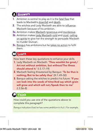 York Notes for AQA GCSE (9-1) Rapid Revision: Macbeth Cards - Refresh, Revise and Catch up!: - catch up, revise and be ready for 2022 and 2023 assessments and exams - Ms Susannah White [KSIĄŻKA]