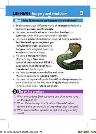 York Notes for AQA GCSE (9-1) Rapid Revision: Macbeth Cards - Refresh, Revise and Catch up!: - catch up, revise and be ready for 2022 and 2023 assessments and exams - Ms Susannah White [KSIĄŻKA]