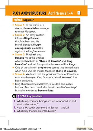 York Notes for AQA GCSE (9-1) Rapid Revision: Macbeth Cards - Refresh, Revise and Catch up!: - catch up, revise and be ready for 2022 and 2023 assessments and exams - Ms Susannah White [KSIĄŻKA]