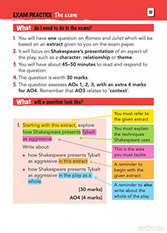 York Notes for AQA GCSE (9-1) Rapid Revision: Romeo and Juliet - Refresh, Revise and Catch up!: - catch up, revise and be ready for 2022 and 2023 assessments and exams - Ms Alison Powell [KSIĄŻKA]