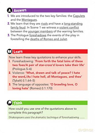 York Notes for AQA GCSE (9-1) Rapid Revision: Romeo and Juliet - Refresh, Revise and Catch up!: - catch up, revise and be ready for 2022 and 2023 assessments and exams - Ms Alison Powell [KSIĄŻKA]