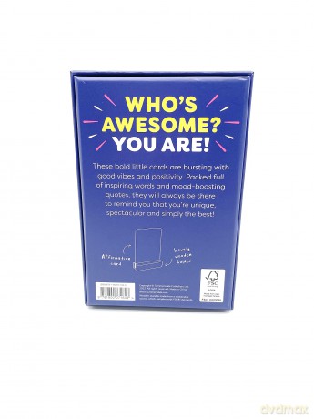 You Are So Awesome: 52 Cards of Uplifting Quotes and Inspiring Affirmations [KSIĄŻKA]