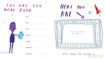 Your Life On Earth: A baby memory book from the creator of the bestselling Here We Are - the perfect keepsake and gift for new parents to record their infant's first-year milestones - Oliver Jeffers [KSIĄŻKA]