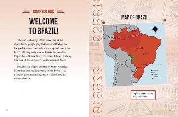 Your Passport to Brazil (World Passport) - Nancy Dickmann [KSIĄŻKA]