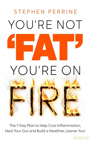 You're Not 'Fat', You're On Fire: The 7-Day Plan to Help Cool Inflammation, Heal Your Gut and Build a Healthier, Leaner You - Stephen Perrine [KSIĄŻKA]