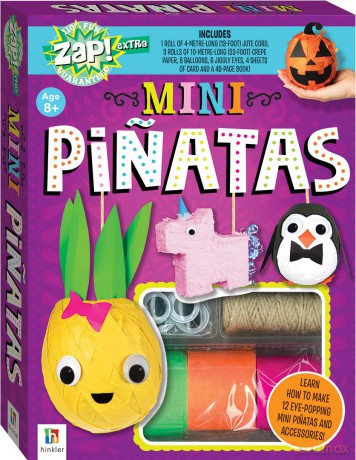 Zap! Extra Mini Pinatas - Hinkler Books Hinkler Books [KSIĄŻKA]