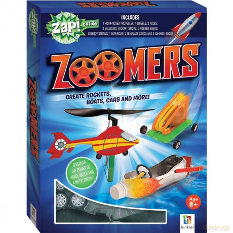 Zap! Extra Zoomers - Hinkler Books Hinkler Books [KSIĄŻKA]
