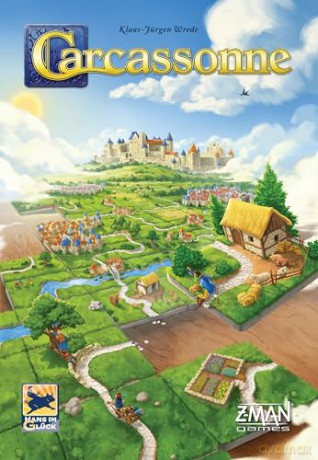 Z-Man Games | Carcassonne | Board Game | Ages 7+ | 2-5 Players | 45 Minutes Playing Time [KSIĄŻKA]