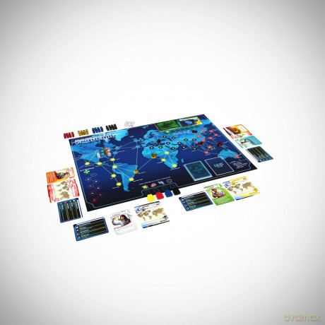 Z-Man Games | Pandemic | Board Game | Ages 8+ | 2-4 Players | 45 Minutes Playing Time [KSIĄŻKA]