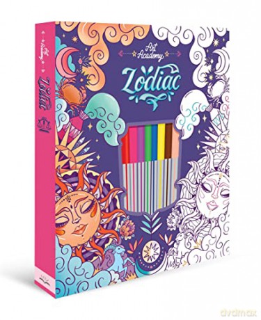 Zodiac (Art Set for Adults) - Igloo Books [KSIĄŻKA]