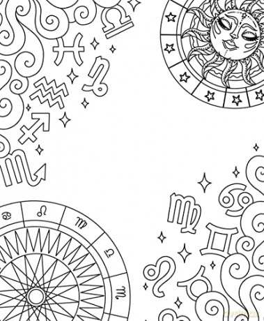 Zodiac (Art Set for Adults) - Igloo Books [KSIĄŻKA]