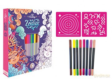 Zodiac (Art Set for Adults) - Igloo Books [KSIĄŻKA]
