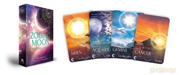 Zodiac Moon Reading Cards: Celestial guidance at your fingertips - Patsy Bennett [KSIĄŻKA]