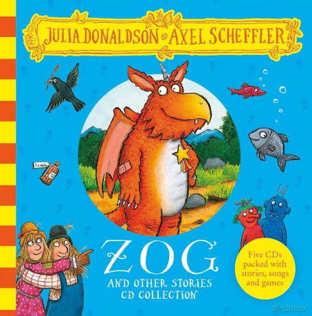 Zog and Other Stories CD Collection (includes Zog, Zog and the Flying Doctors, The Smeds and The Smoos, Tiddler and The Scarecrows Wedding) - Julia Donaldson [KSIĄŻKA]