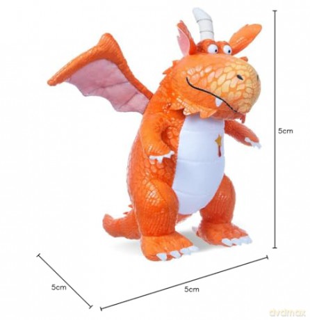 Zog the dragon 9inch Plush Soft Toy, Orange
