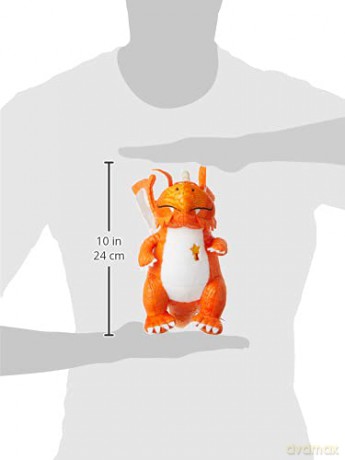 Zog the dragon 9inch Plush Soft Toy, Orange