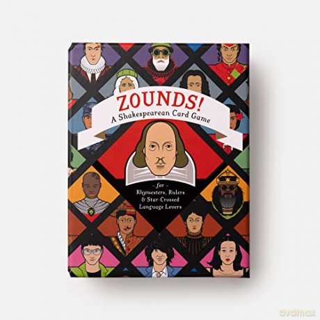 Zounds!: A Shakespearean Card Game for Rhymesters, Rulers, and Star-Crossed Language Lovers - Thomas W. Cushing [KSIĄŻKA]