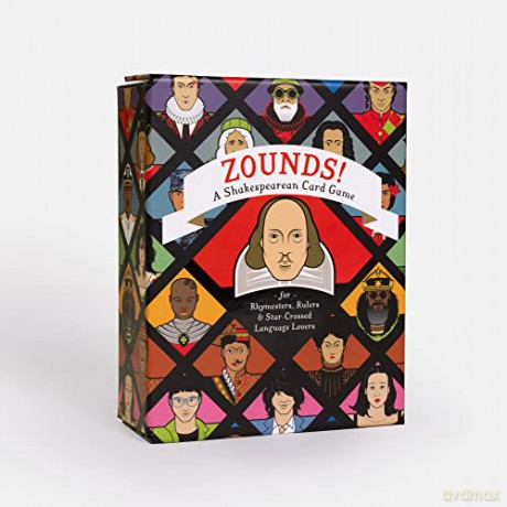 Zounds!: A Shakespearean Card Game for Rhymesters, Rulers, and Star-Crossed Language Lovers - Thomas W. Cushing [KSIĄŻKA]
