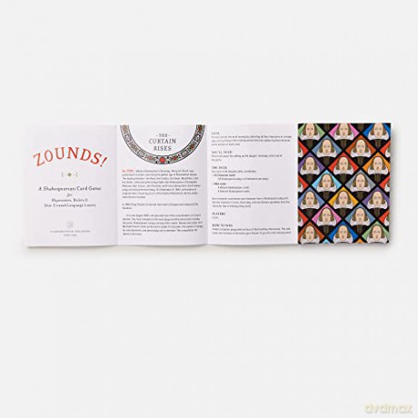 Zounds!: A Shakespearean Card Game for Rhymesters, Rulers, and Star-Crossed Language Lovers - Thomas W. Cushing [KSIĄŻKA]