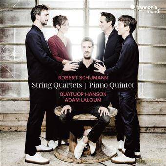 Schumann: String Quartets Piano Quintet Quatuor Hanson Laloum (digipack) [2CD]
