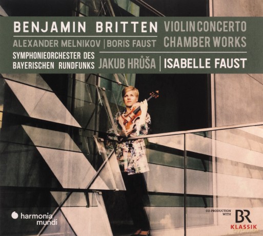 Britten: Violin Concerto Chamber Works Symphonieorchester Des Bayerischen Rundfunks Hrusa Faust Melnikov (digipack) [CD]