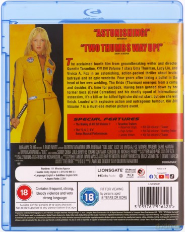 Kill Bill: Volume 1 [Blu-Ray]
