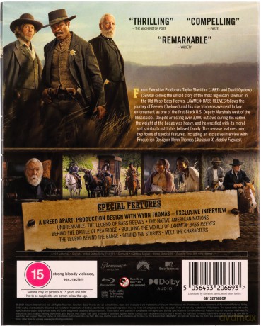 Lawmen: Bass Reeves - Season One (Stróżowie prawa: Bass Reeves) [Blu-Ray]