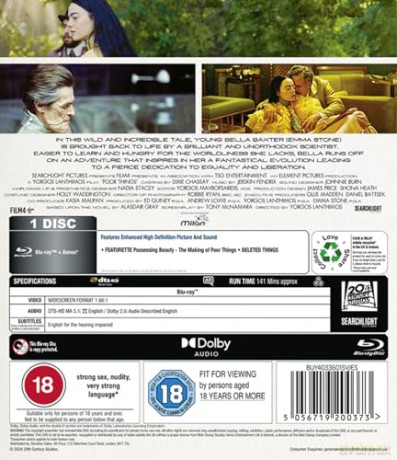 Poor Things (Biedne istoty) [Blu-Ray]